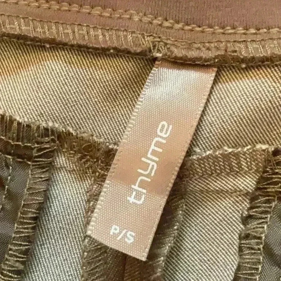 THYME Maternity Capri Wide Leg Pants  Size Small - Picture 3 of 3